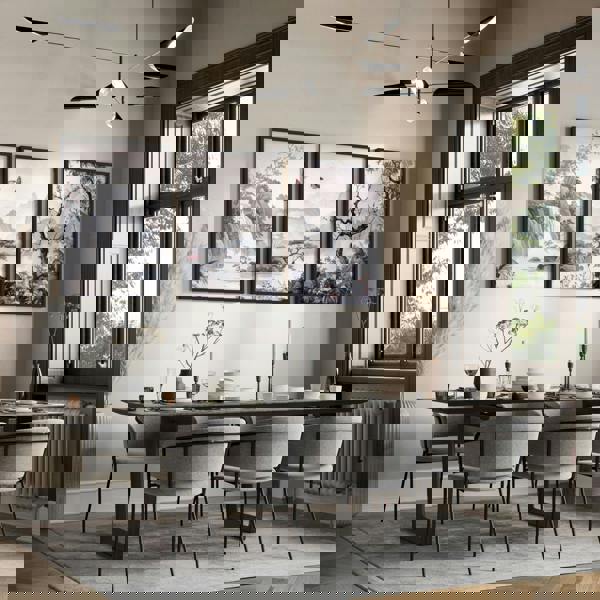 Wall Art For Living Room Large | Set of 3 Chinoiserie Wall art Prints