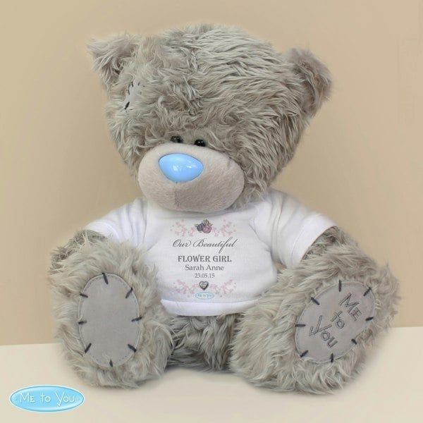 Personalised Memento Company Personalised Me To You Bear for Bridesmaid and Flowergirl