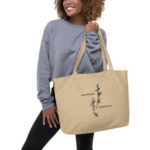 Anchor & Crew GUSTATORY Originals Colombia Recycled Cotton Large Tote Bag