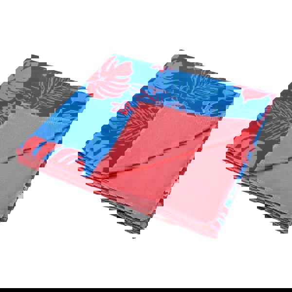 Regatta Hawaiian Beach Towel - Blue/Pink/White - 