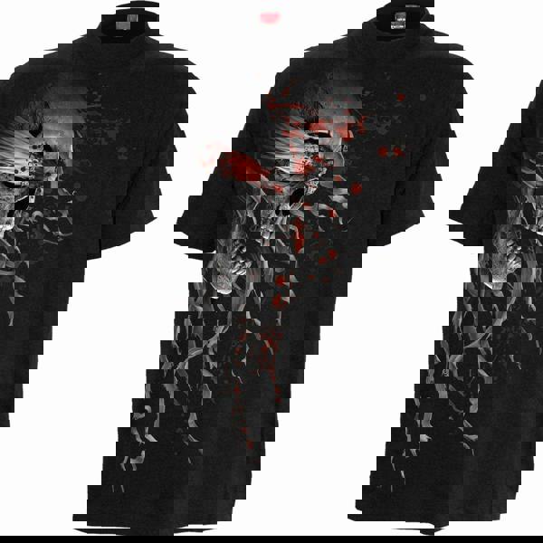 BLIND FAITH - Front Print T-Shirt Black