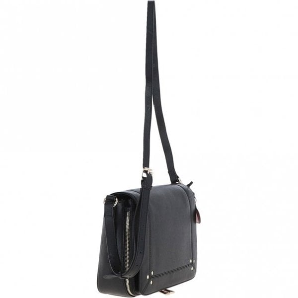 Ashwood Ladies Flap Over Leather Shoulder Bag