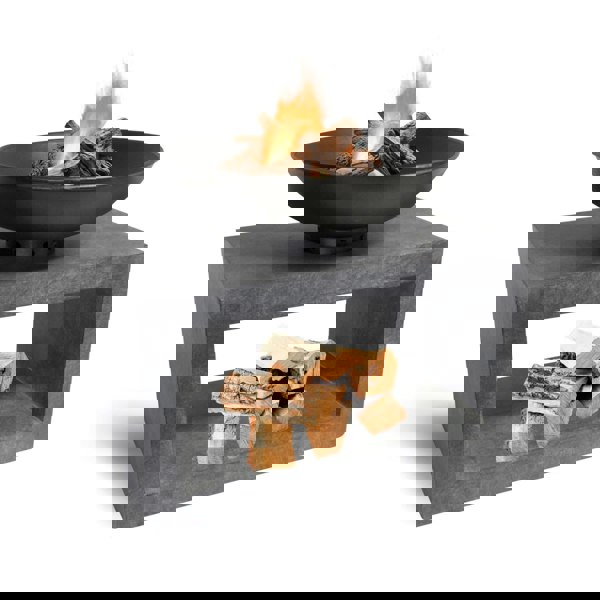 Ivyline Firebowl & Rectangle Console