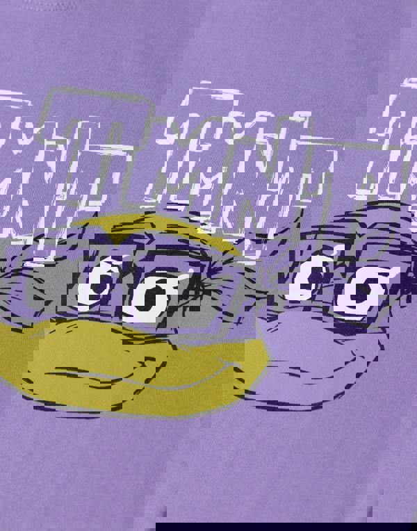 Teenage Mutant Ninja Turtles Boys Purple Donnie Short Sleeved T-Shirt