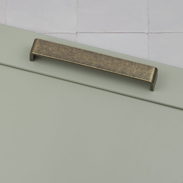 Handle & Home Antique Brass D-Bar Handles