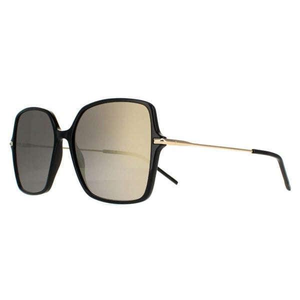 Hugo Boss Sunglasses BOSS 1271/S 807 FQ Black Grey Gradient Gold Mirror
