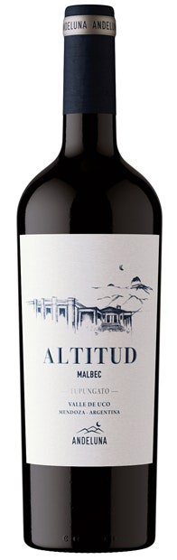 Andeluna Altitud, Valle de Uco, Malbec 2022 75cl