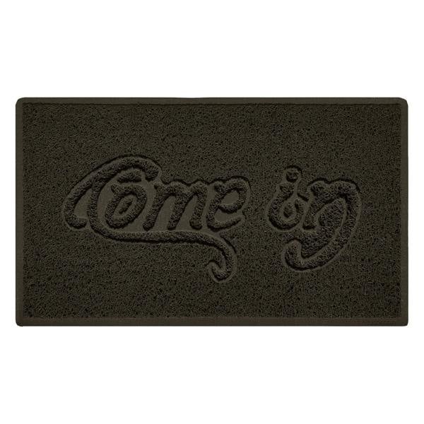Nicoman "Come In" Grey Spaghetti Door Mat