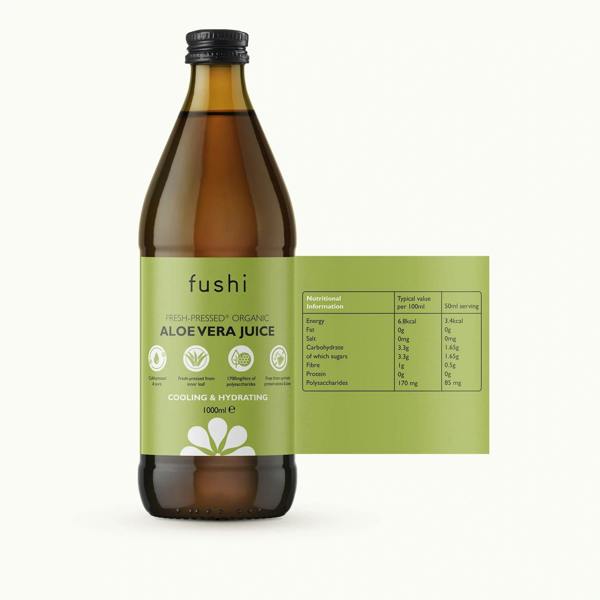 Fushi Wellbeing Organic Aloe Vera Juice 1 Litre