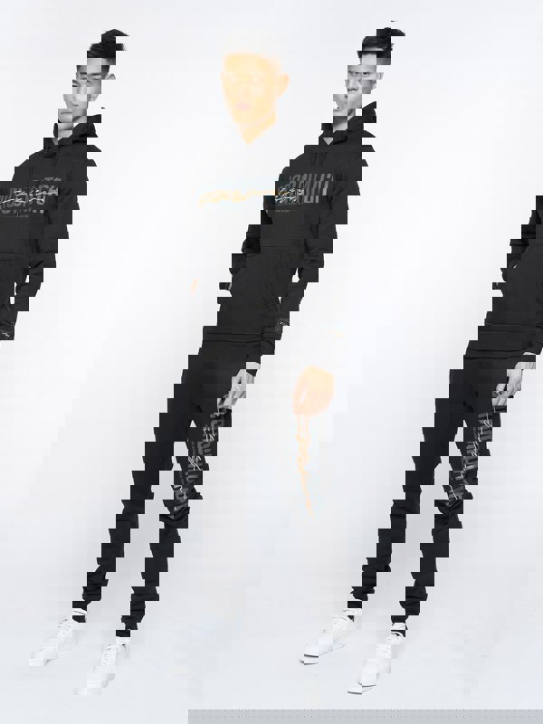 Crosshatch Gooch Hoodie Black