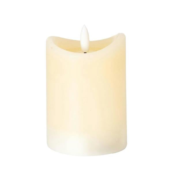 Hill Interiors Luxe Collection LED Candle (Batteries Included) - Cream - 