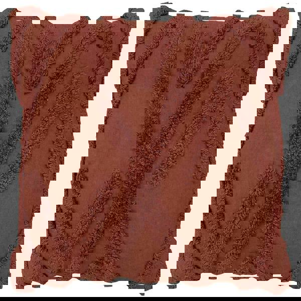 Furn Kamjo Tufted Geometric Cushion Cover - Red