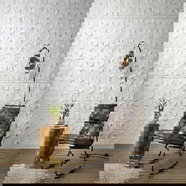 W3DPGAWA28 - Beau Eco Friendly 3D Wall Panels Decorative Tiles - 50x50 cm - 12 Boards (for 3 sqm2)