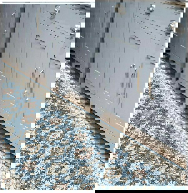 Ultra Soft Machine Washable Rug | Persian Inspired | Jurdar