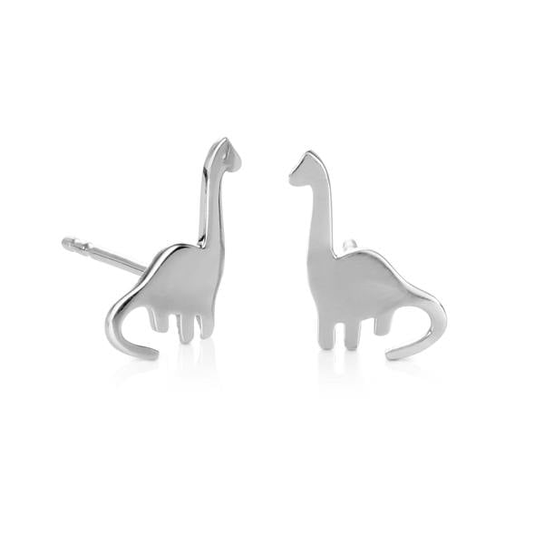 namana 925 Sterling Silver Cute Dinosaur Shaped Small Stud Earrings for Women