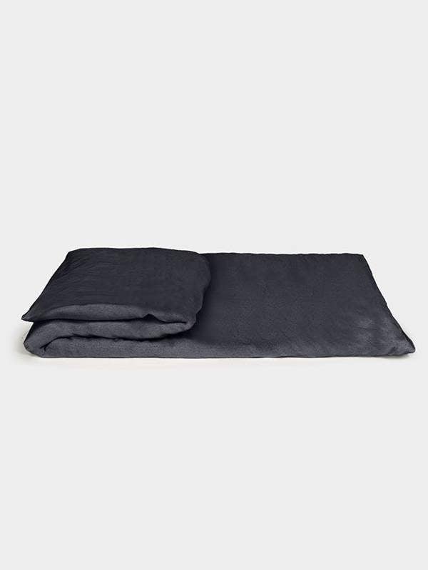Yoga Studio Long Cotton Futon Zabuton Meditation Yoga Floor Mat (2.5cm Extra Thick) - Grey