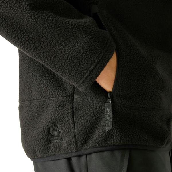 Dare 2B Mens Camber Shield Borg Fleece Jacket - Black - 