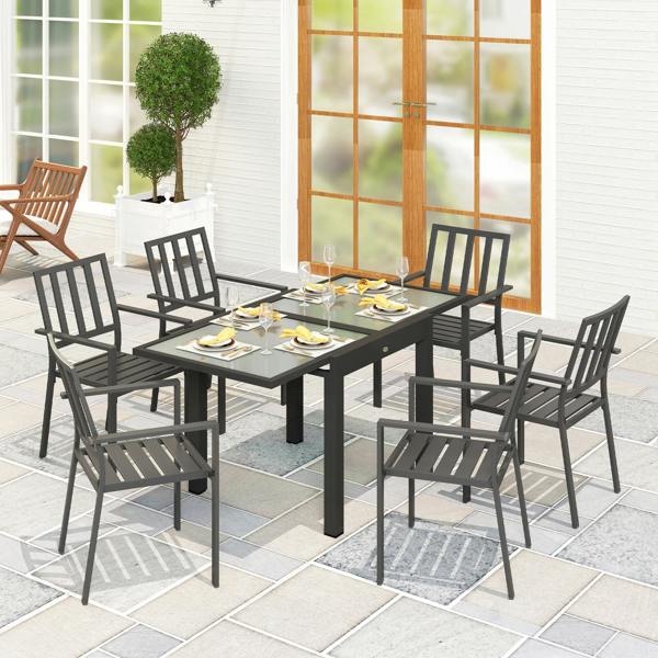 Extendable Outdoor Dining Table