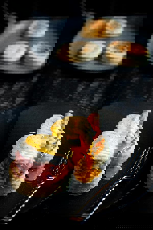 MasterClass 2pc Induction-Safe & Non-Stick Cast Aluminium Pan Set with 28cm Frying Pan and 28cm Crepe Pan