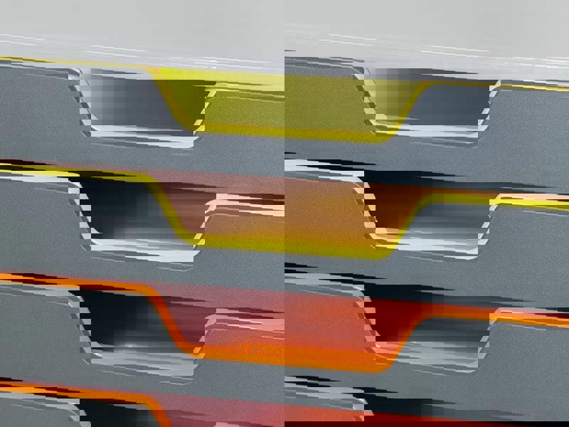 Durable VARICOLOR Desktop Organiser 10 Drawer Colour Coded Modular Storage | A4+