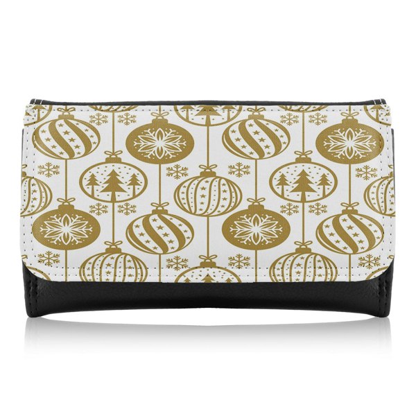 Benjamin Tate Design Christmas Baubles Dining Maxi Purse