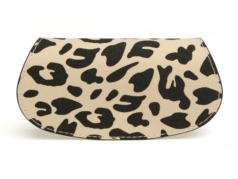 Alice Wheeler Eyeglasses Case – Textured Vegan Leather – Velvet Lined