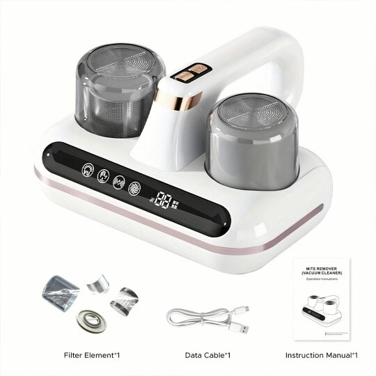 Havendro Handheld Mite Remover Bed Mattress Sofa Vacuum Deep Cleaner Charging UV Cleaner