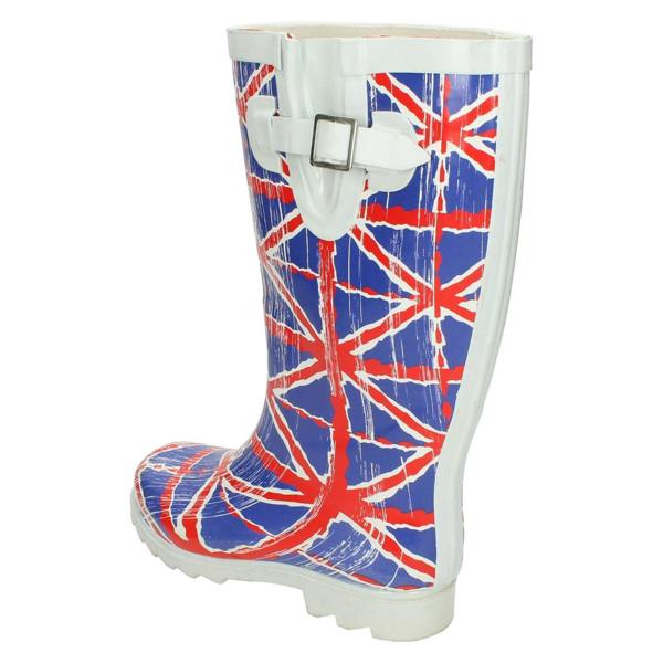 Spot On Ladies Spot On British Flag Design Wellington Boots