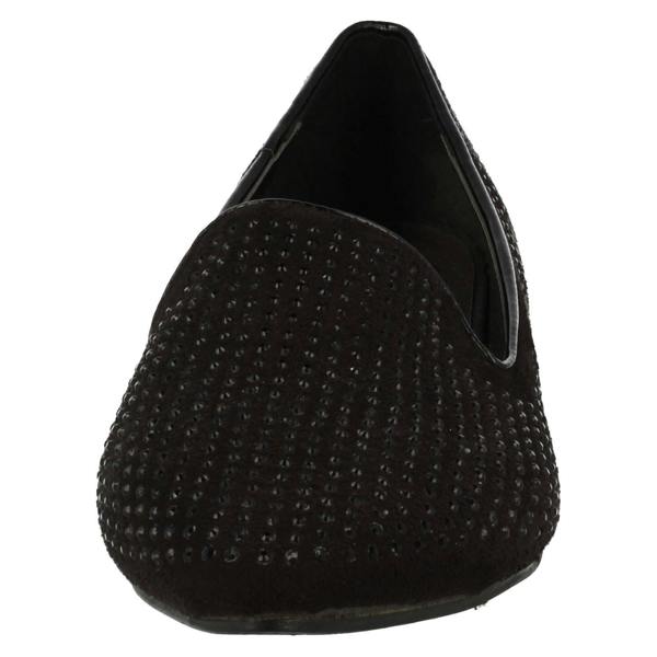 Spot On Ladies Spot On Gem Detailing Casual Shoes