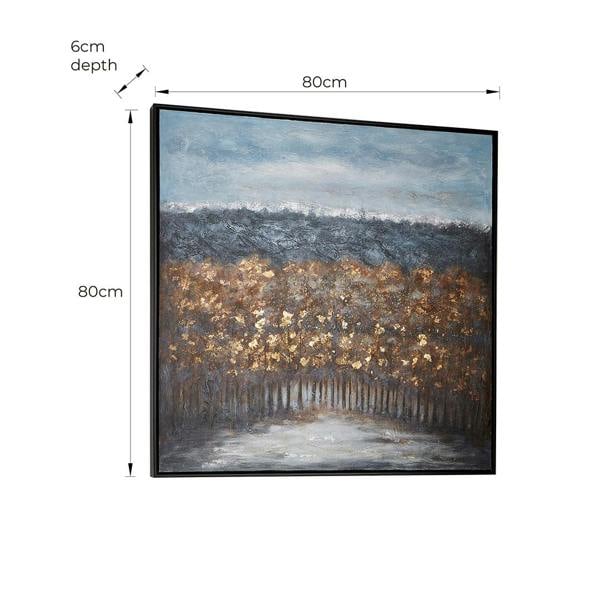 Pagazzi Lighting Silvestria Hand-Painted Canvas
