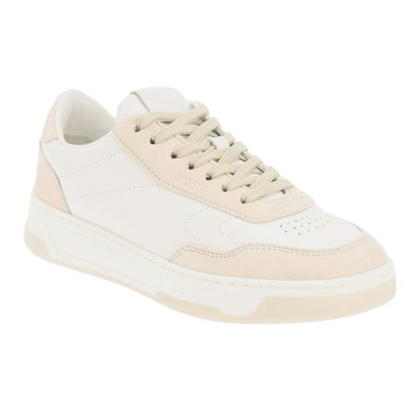Boss Womens/Ladies Baltimore Leather Tennis Trainers - White - 