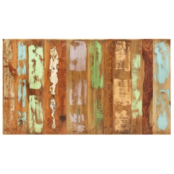 Berkfield Dining Table Solid Reclaimed Wood 160x80x76 cm