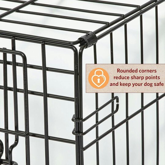 Havendro 24 inch Dog Cage Small Crate Puppy Pet Carrier Folding Training