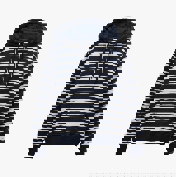 Joules MILBOURNE Womens Hoodie Navy/White Stripe