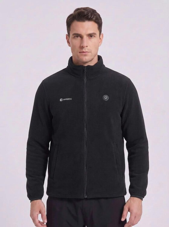 Anniou Men's Single Button Heated Jacket