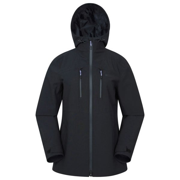 Mountain Warehouse Womens Breeze Waterproof Jacket - Black