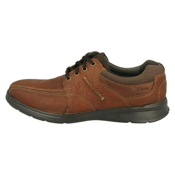 Clarks Mens Clarks Stitch Detailed Lace Up Shoes Cotrell Walk