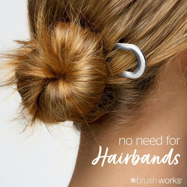 Brushworks French Hair Pin Duo - Gold & Silver