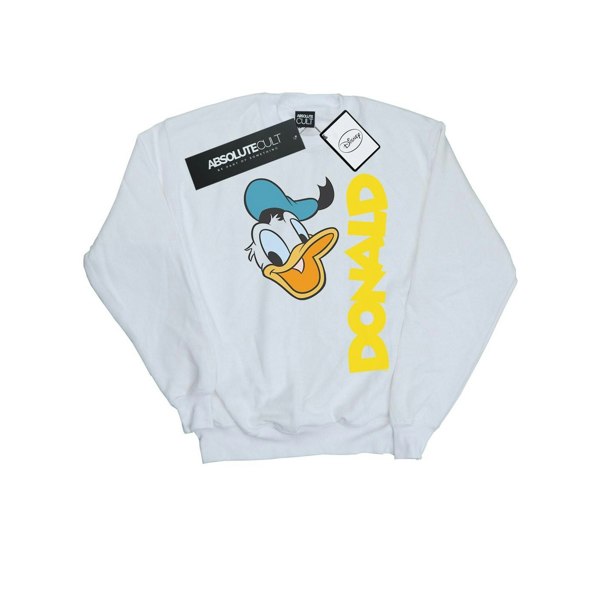 Disney Boys Donald Duck Greetings Sweatshirt - White