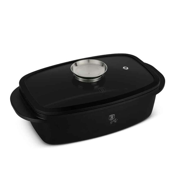 Berlinger Haus Roaster with glass lid and aroma knob Berlinger Haus BH8779