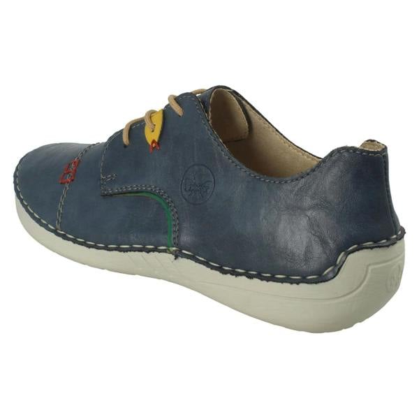 Rieker Ladies Rieker Casual Lace Up Shoes 52528