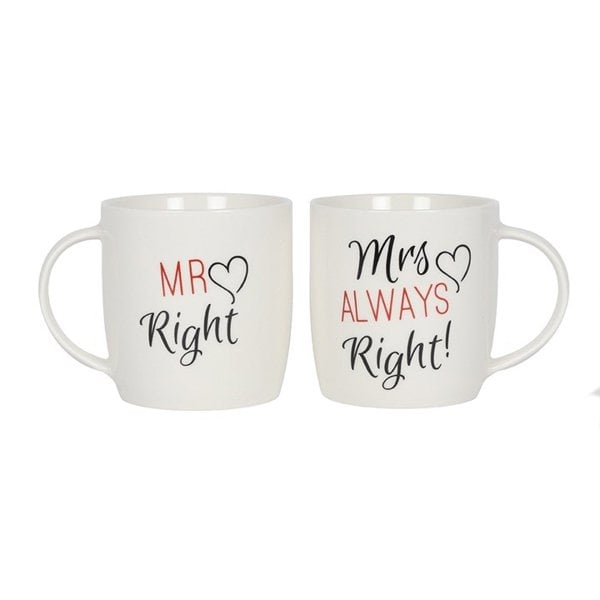 Serano Set of 2 Mr & Mrs Mugs