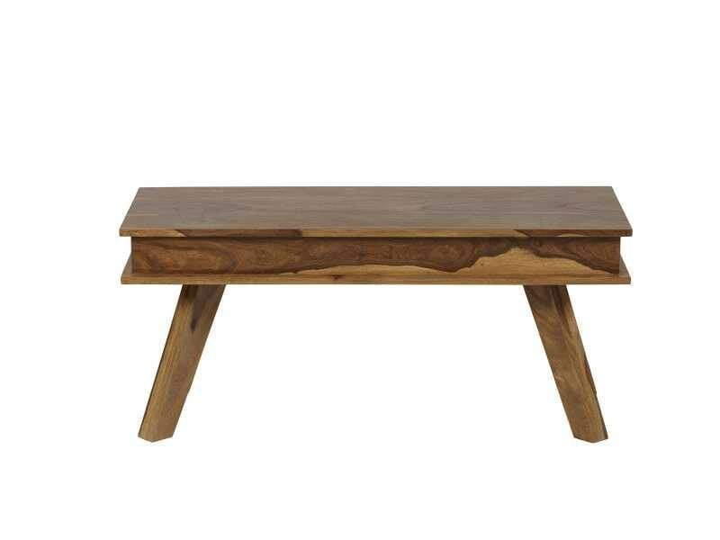 Wyld Haus New York 100cm Natural Sheesham Wood Dining Bench