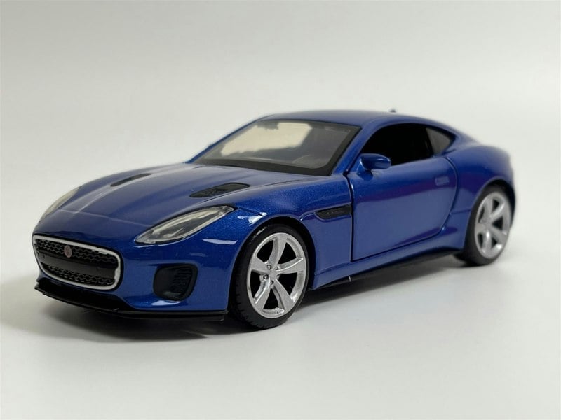 Tayumo Jaguar F Type Blue LHD 1:36 Scale Pull & Go Tayumo 36100031