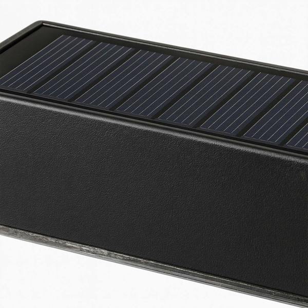 Milagro Zorro Solar Lamp 3000K Ip44 Black