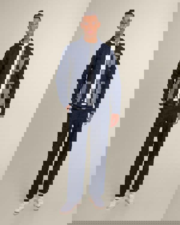 Larsson & Co Saksild - Patchwork Denim Overshirt