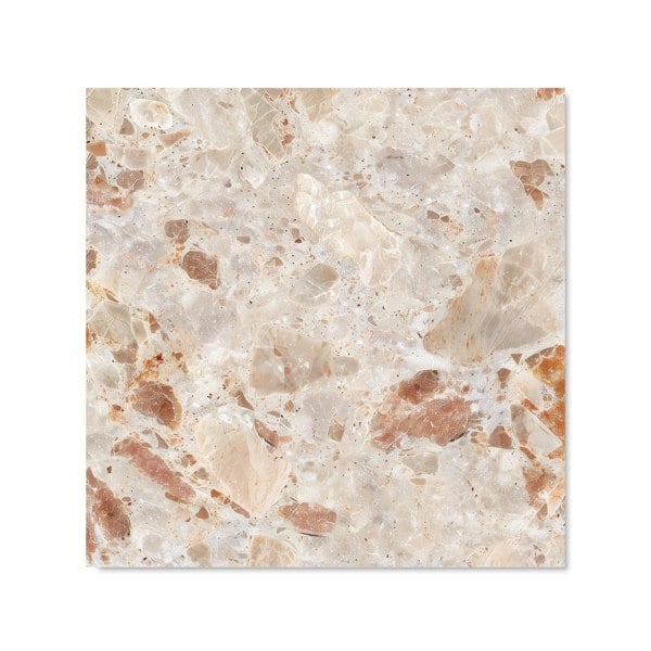 Warren Reed - Designer Polished Sweet Peach Quartz Effect Kitchen Splashback