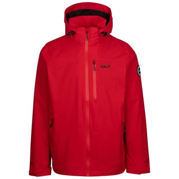 Trespass Mens Montgomery DLX Waterproof Jacket - Red - 