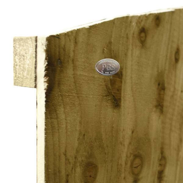 4 pack fence panel dome top feather edge semi braced [w.6ft x h.2ft] to shoulder 1