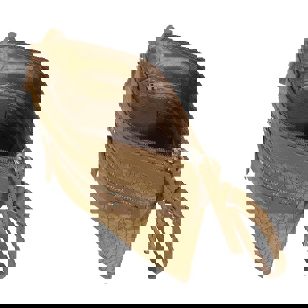 Assots London 'JANET' Tan Real Leather Crossbody Sling Bag